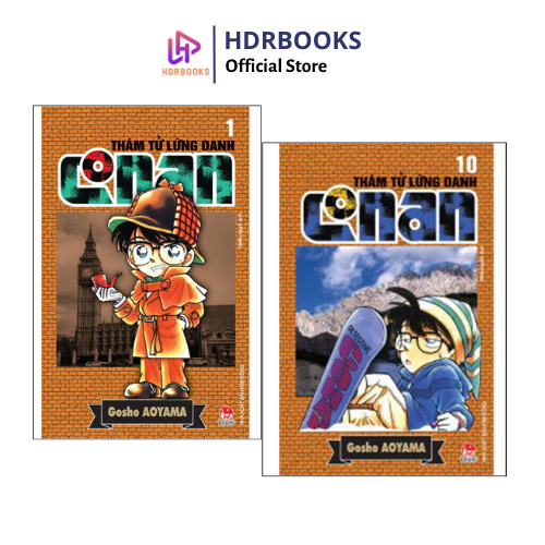 Truyện Tranh - ( Combo 10 quyển ) Thám Tử Lừng Danh Conan -Tập 1-100 - Tái Bản 2024 - NXB Kim ĐỒng