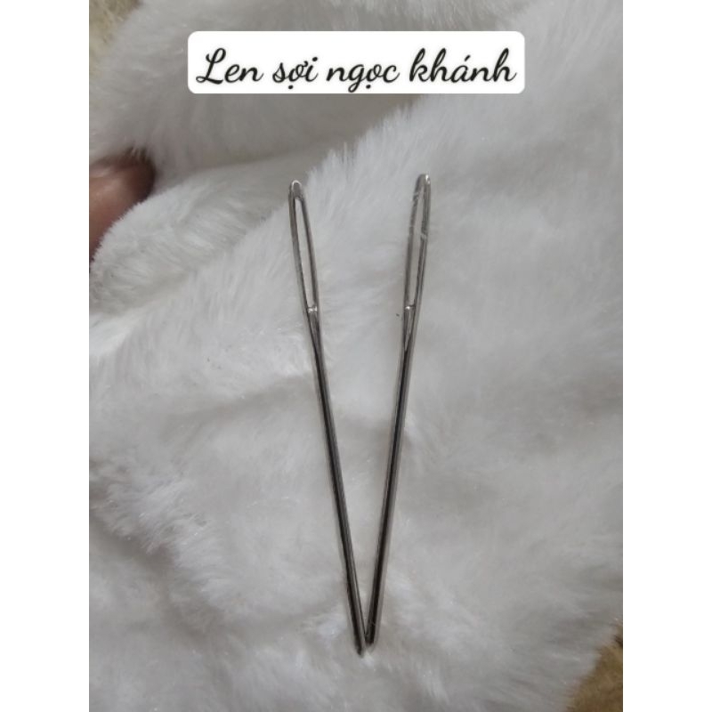 combo 2 Kim khâu len nhiều kích thước