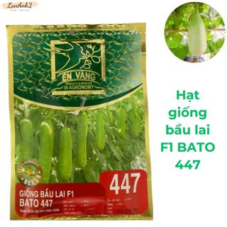 100 Hạt giống bầu lai F1 BATO 447 của Én Vàng, Giống bầu sinh trưởng khỏe, chống chịu bệnh tốt
