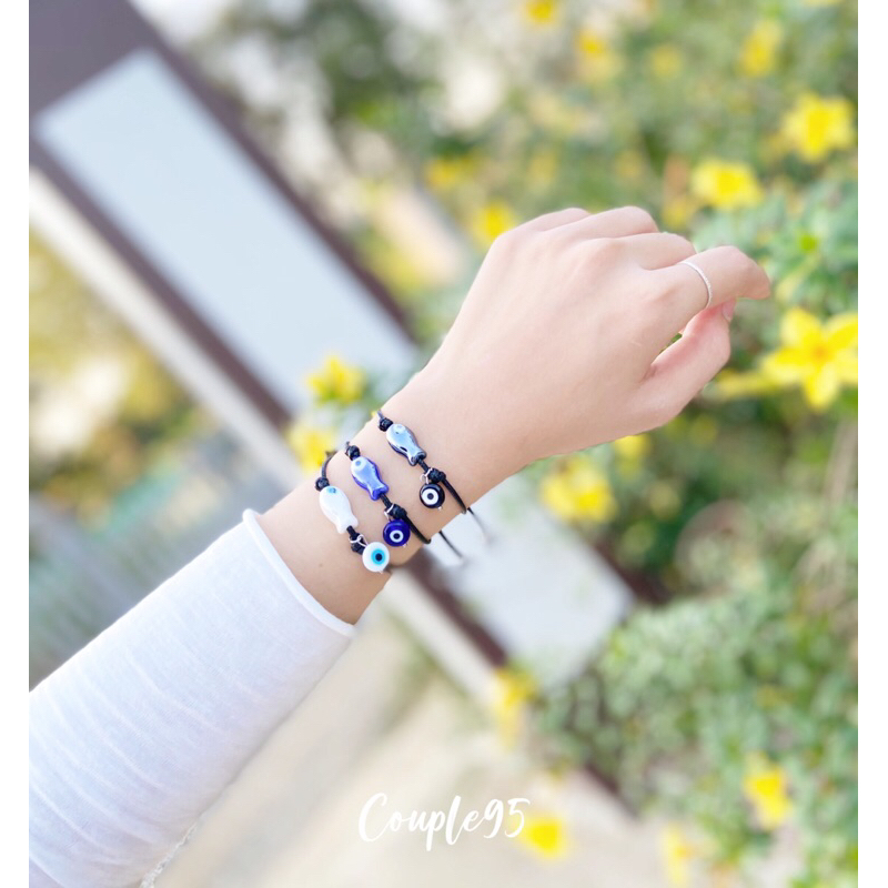 Vòng tay cá mắt quỷ thắt giữa