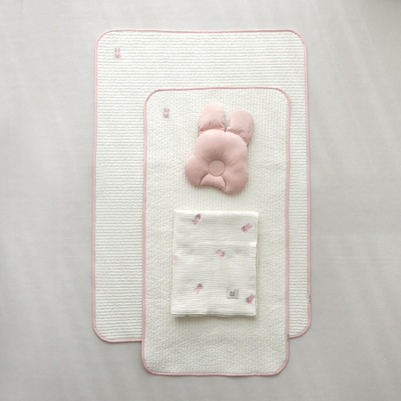 Thảm Lót Mỏng Chần Bông organic Chính Hãng Chezbebe - made in Korea
