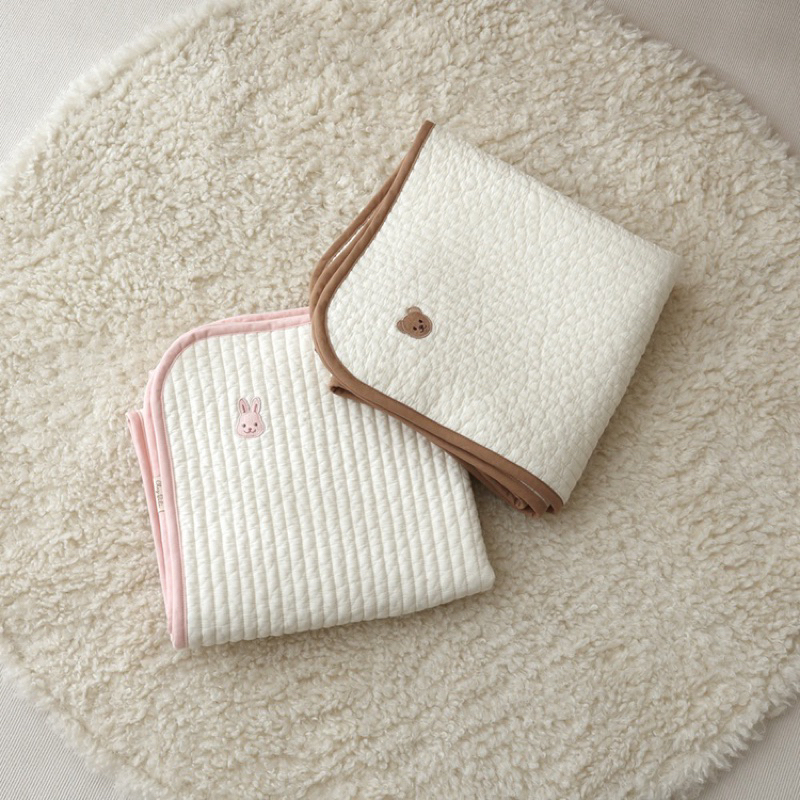 Thảm Lót Mỏng Chần Bông organic Chính Hãng Chezbebe - made in Korea