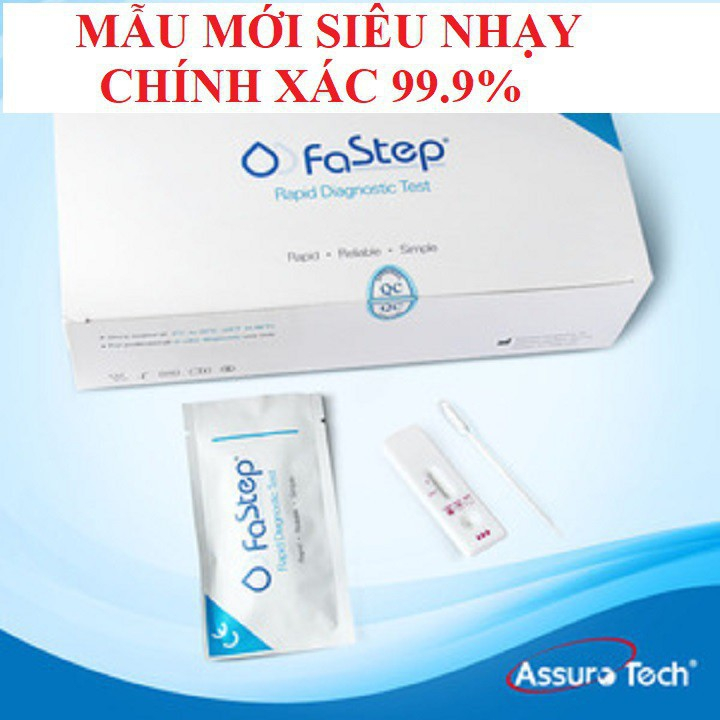 Combo 2 Que thử nhanh HIV tại nhà Fastep USA kết quả chính xác đến 99,9%