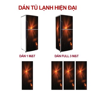 Decal dán tủ lạnh CHỦ ĐỀ SKY MOON - THUTHAODECOR