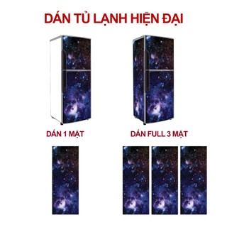 Decal dán tủ lạnh CHỦ ĐỀ SKY MOON - THUTHAODECOR