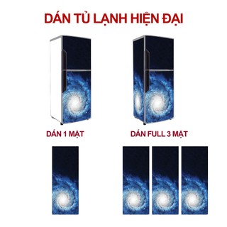 Decal dán tủ lạnh CHỦ ĐỀ SKY MOON - THUTHAODECOR