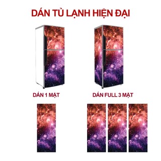Decal dán tủ lạnh CHỦ ĐỀ SKY MOON - THUTHAODECOR