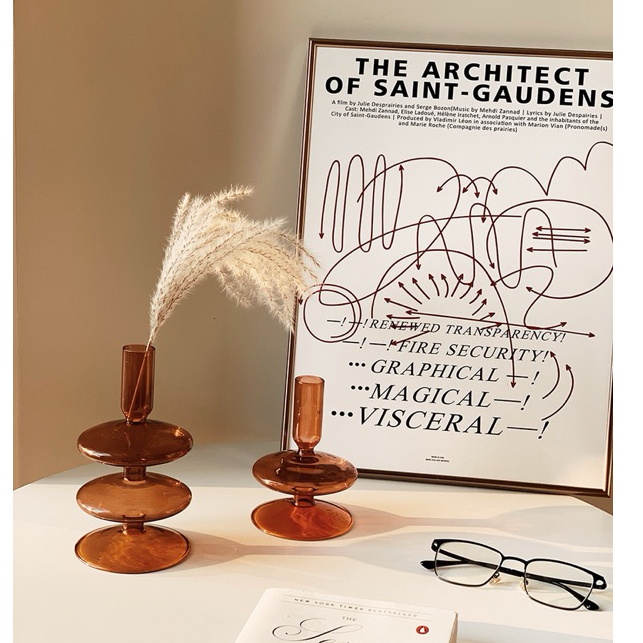 Lọ hoa thủy tinh trang trí