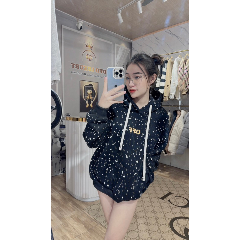 Áo hodies OFF in 2 mặt sc