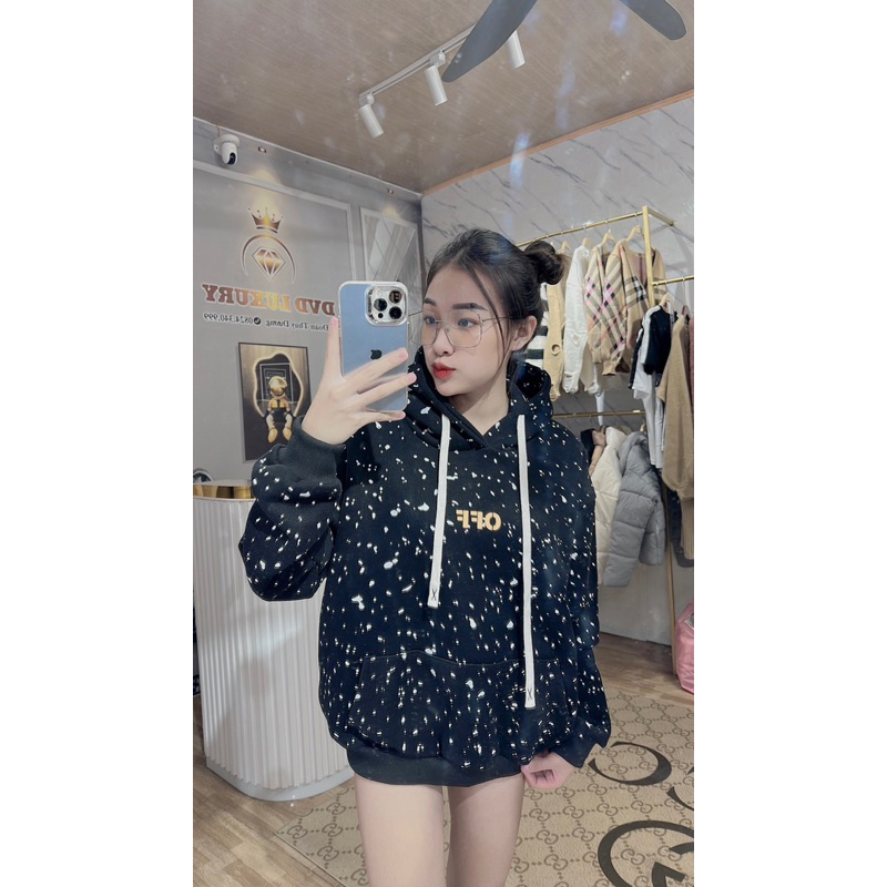 Áo hodies OFF in 2 mặt sc