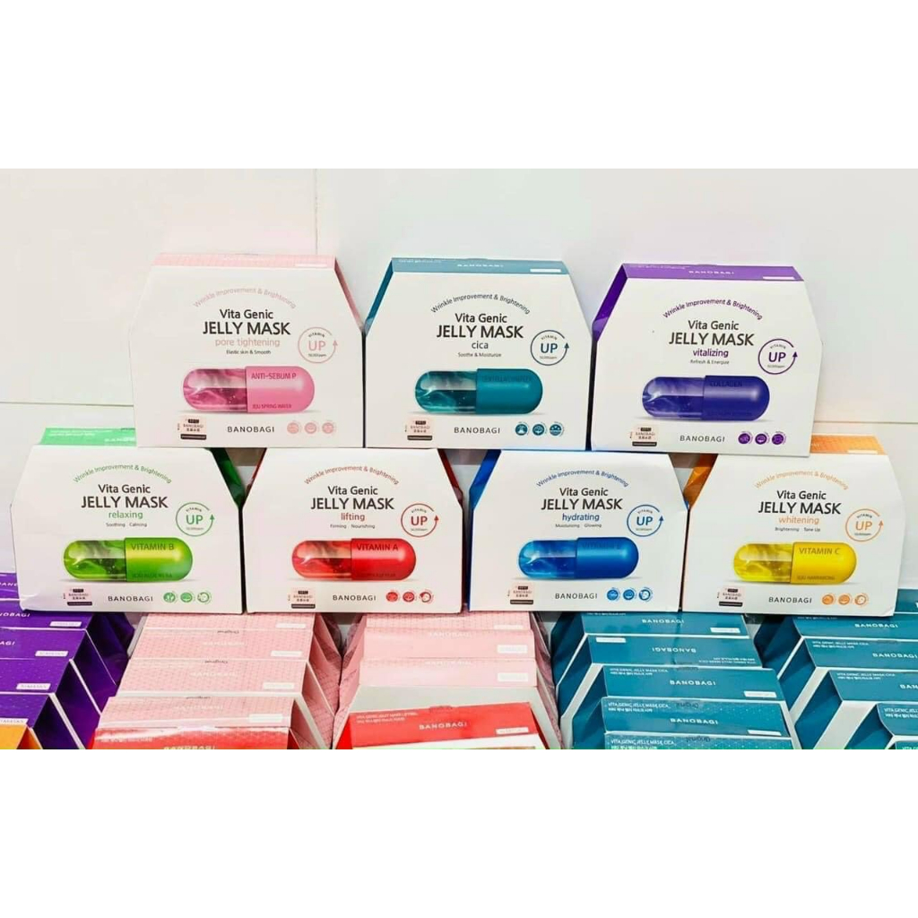 Mẫu Thường - Mặt Nạ Banobagi Vita Genic Jelly Mask Hàn Quốc Hộp 10 Miếng