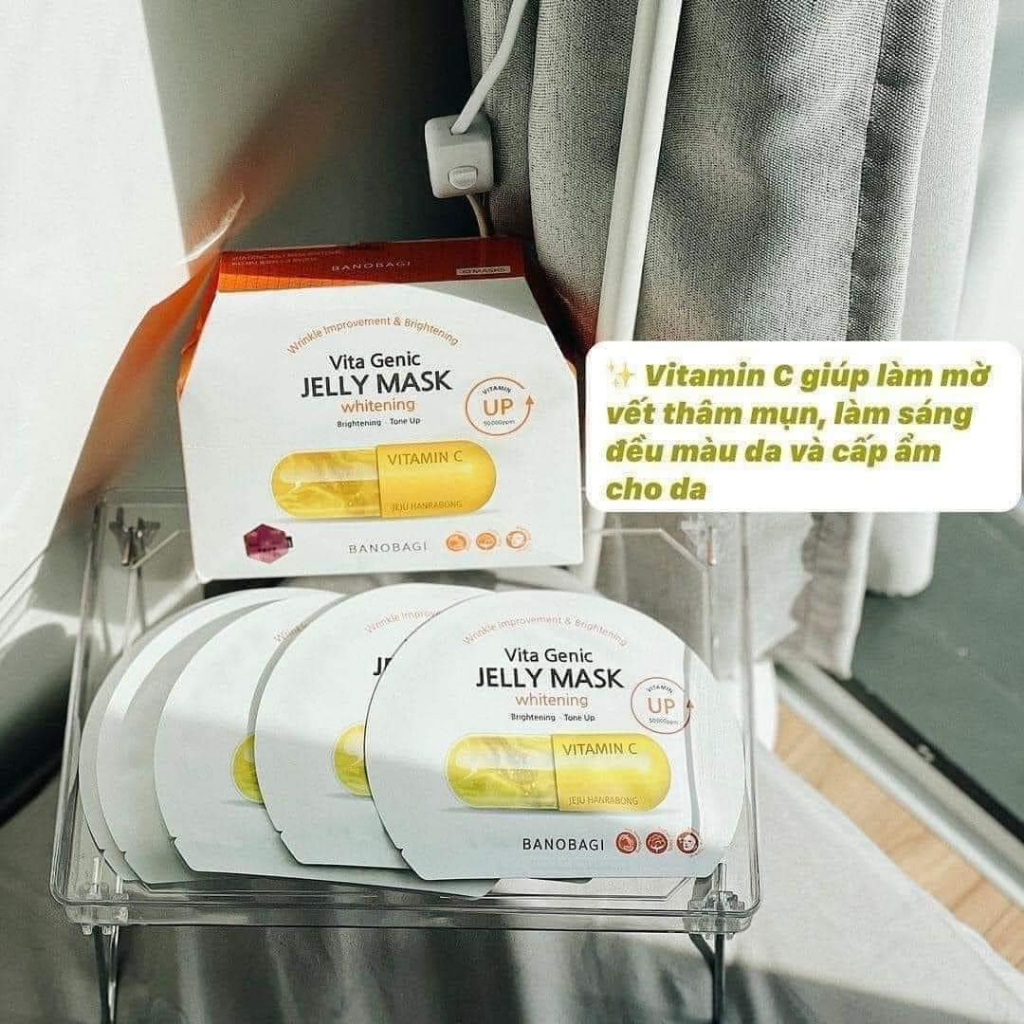 Mẫu Thường - Mặt Nạ Banobagi Vita Genic Jelly Mask Hàn Quốc Lẻ 1 Miếng