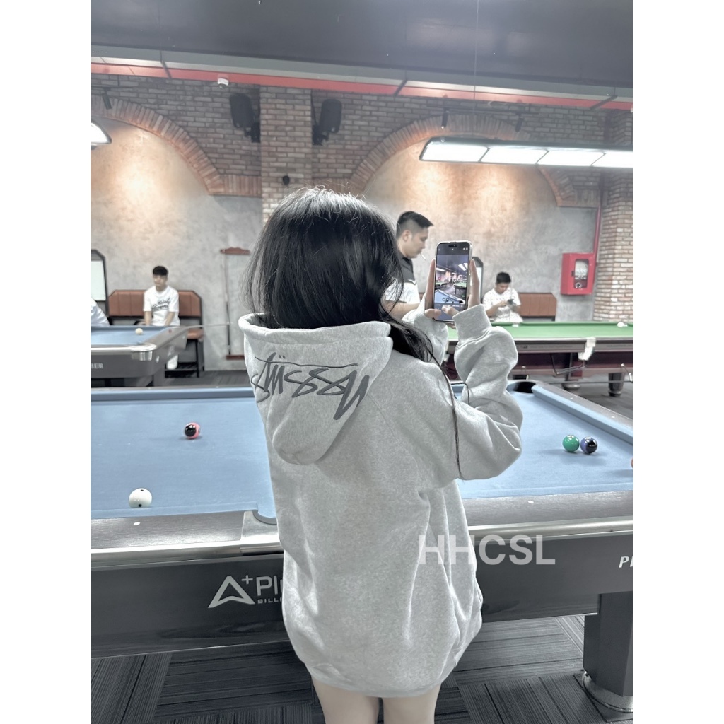 Áo Hoodie , Áo Hoodie Stussy Họa Tiết Basic Phong Cách Hàn Quốc Kiểu Dáng Unisex Nam Nữ Hottrend 2023