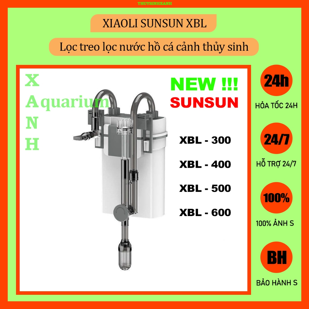 Lọc treo cho bể cá cảnh thủy sinh