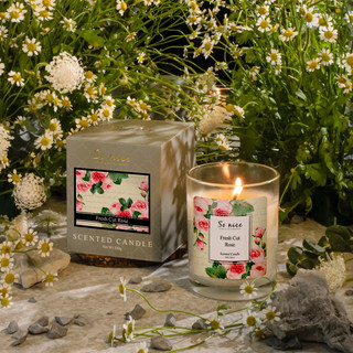 NẾN THƠM SO NICE FRESH CUT ROSE - 230g