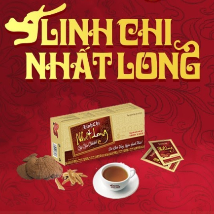 Linh Chi Nhất Long hộp 30 gói - Sản Phẩm 100% nấm Linh Chi đỏ tự nhiên giúp giảm huyết áp cao, men gan cao, mỡ máu