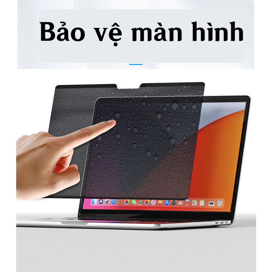 Tấm Che Màn Hình Chống Nhìn Trộm TỪ TÍNH TỰ DÍNH cho Máy Tính Laptop Macbook Pro Air 13 inch 14 inch 15 inch 16 inch