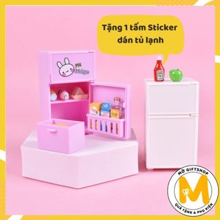 Tủ lạnh mini mô hình đồ chơi trang trí