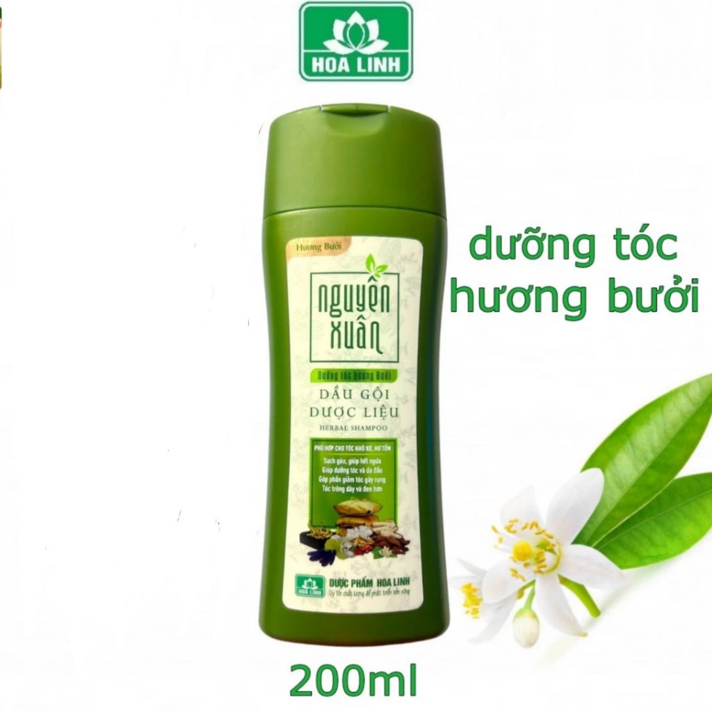Dầu gội dược liệu Nguyên Xuân Dưỡng tóc Hương Bưởi 250ml