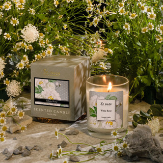 NẾN THƠM SO NICE WHITE ROSE : 230g - 400g