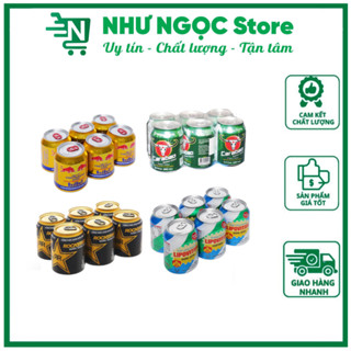 LỐC 6 LON - Nước Tăng Lực Redbull Việt/ Redbull Thái Lan/ Carabao/ RockStar/ Lipovitan Lon 250 ml