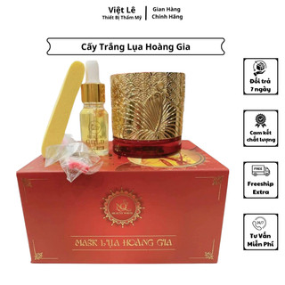 Cấy lụa - bộ cấy trắng lụa hoàng gia cho spa