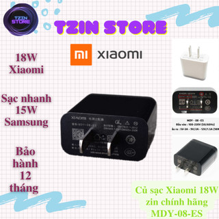 Củ xạc nhanh xiaomi 18w, quick charge 3.0 mdy-08-es zin chính hãng
