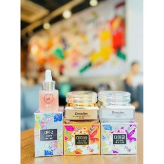 Combo kem face serum demejine hộp 20g