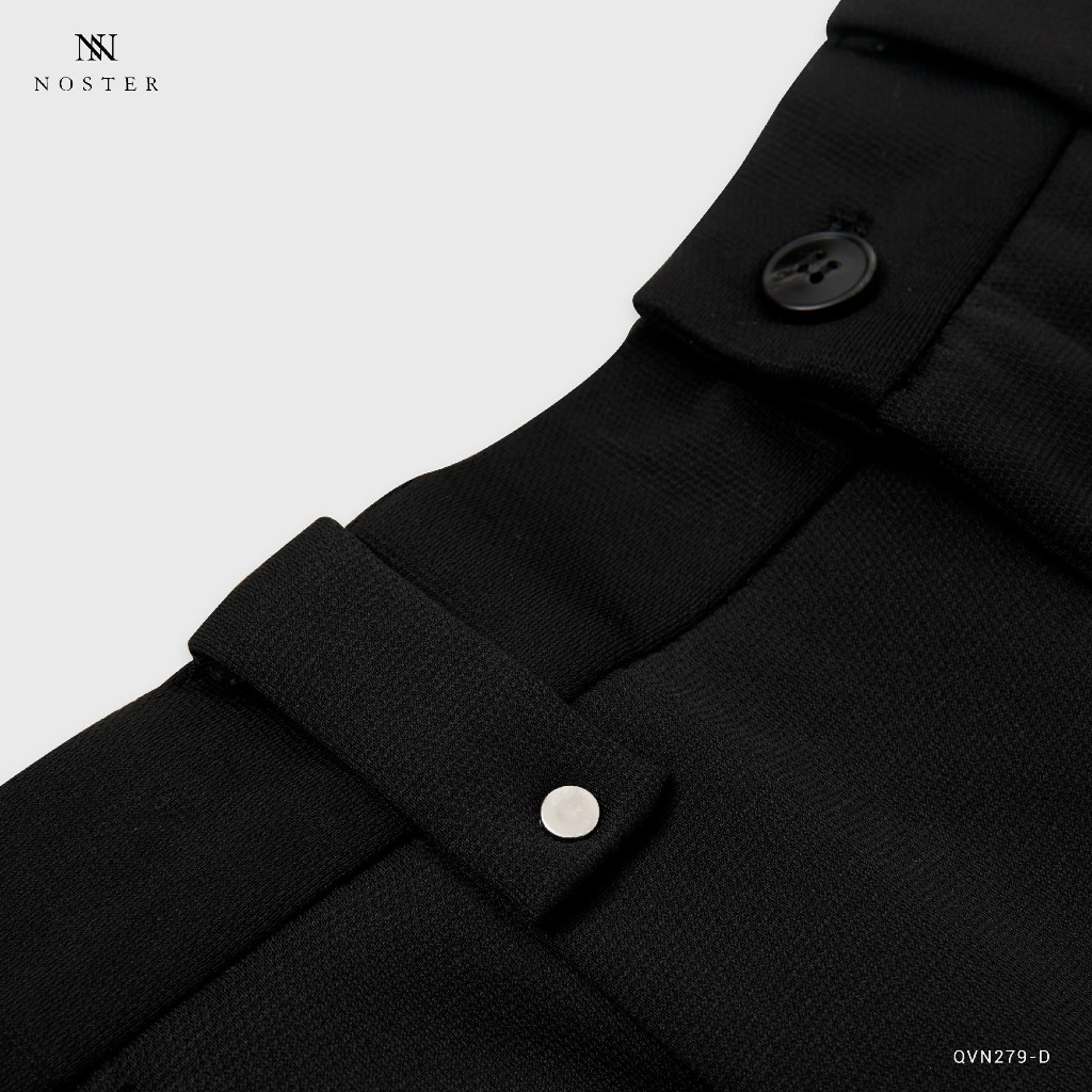 Quần vải, quần âu nam, chất vải cải tiến, cạp chun phía sau - Thương hiệu NOSTER mã QVN279