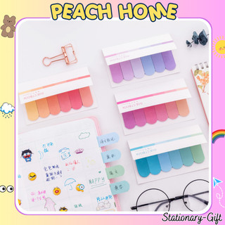 Set Giấy Note 6 Kiểu Đánh Dấu Trang Màu Pastel Mascaron Xinh Xắn Giấy Ghi Chú Cute Dễ Thương Văn Phòng Phẩm peach home