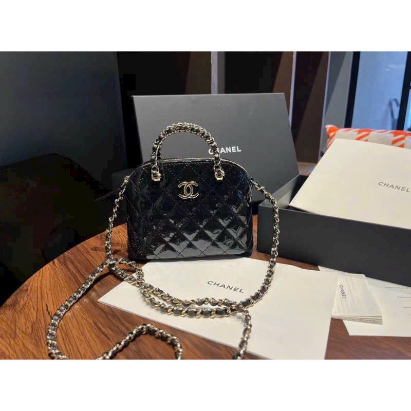 TÚI MINI ĐEO CHÉO DÁNG HẾN DA BÓNG QUAI KIỀNG CẦM TAY CÓ QUAI XÁCH VÀ DÂY ĐEO CHÉO - HÀNG ĐẸP LOẠI 1