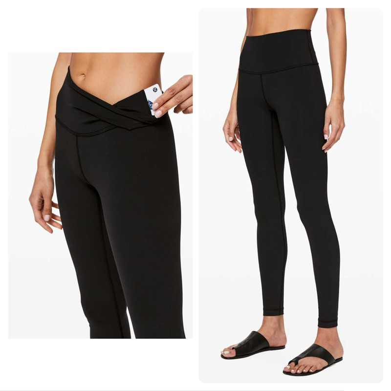 Quần Legging Nữ Tập Gym Tập Yoga Nhiều Mầu Co Giãn Tốt Hàng Xuất Lulu