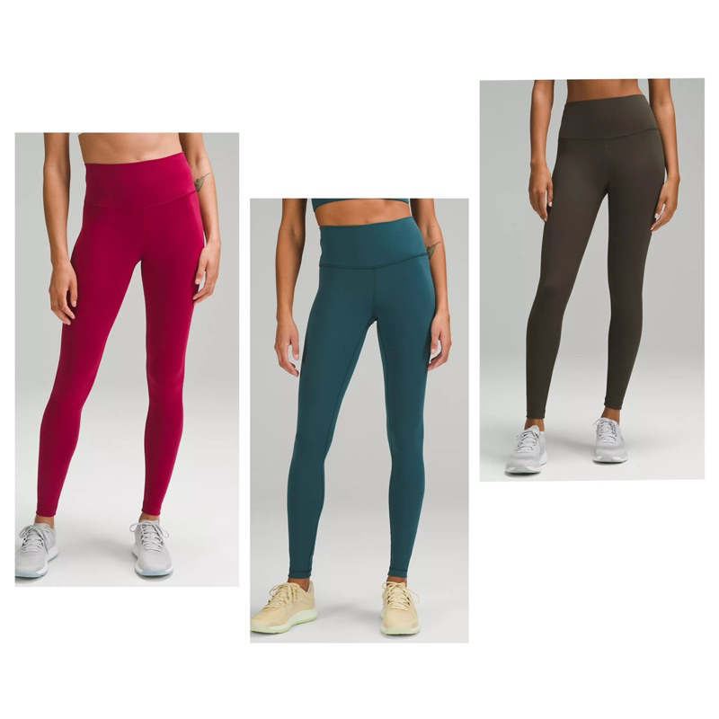 Quần Legging Nữ Tập Gym Tập Yoga Nhiều Mầu Co Giãn Tốt Hàng Xuất Lulu