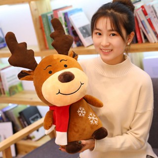  Gấu Bông Tuần Lộc - Thú Bông Tuần Lộc Dễ Thương - Gấu Bông Giáng Sinh Merry Christmas -Quà Noel - Siêu Đáng Yêu - 30cm 