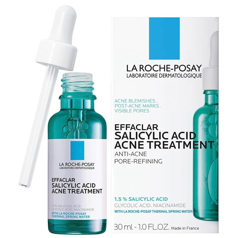 Serum tẩy tế bào chết LA ROCHE-POSAY Effaclar 1.5% Salicylic Acid Acne Treatment 30ml