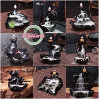 Thác khói trầm hương kèm 10 nụ trầm