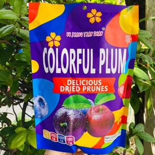  Ô Mai Mix Vị Colorful Plum 5 Vị Cherry Việt Quất Mận Vàng Mận Đỏ Mận Đen 408gr - Mochimochi 