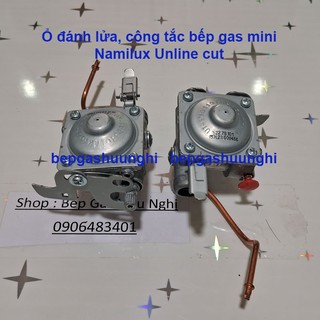 Cụm đánh lửa bếp ga mini, công tắc Namilux INLINE-CUT, Ngắt gas tự động, hàng chính hãng