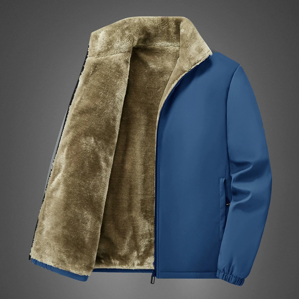 Áo khoác lót lông Nam  - Siêu nhẹ, siêu ấm, chất vải gió tráng bạc chống gió, lót lông ấm áp. Mã SP A9