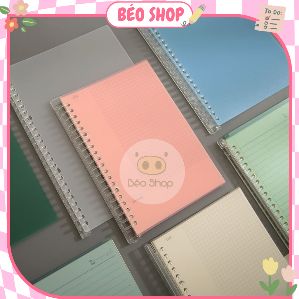 Thanh còng nhựa set bìa nhựa A4 A5 B5 20 26 30 lỗ phụ kiện làm sổ còng sổ planner SIZE TO 17mm