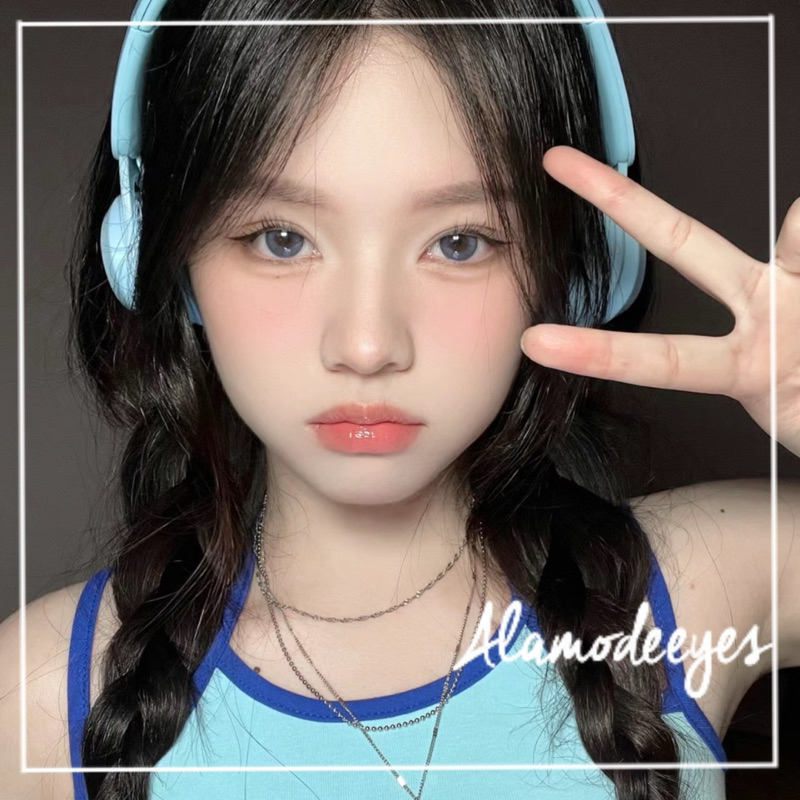 Lens xanh dương viền mảnh