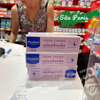 Kem hăm Mustela Vitamin Barrier Cream ngăn ngừa hăm tã ở trẻ, giúp mông bé khô thoáng, mịn màng_Sữa Paris Aderma
