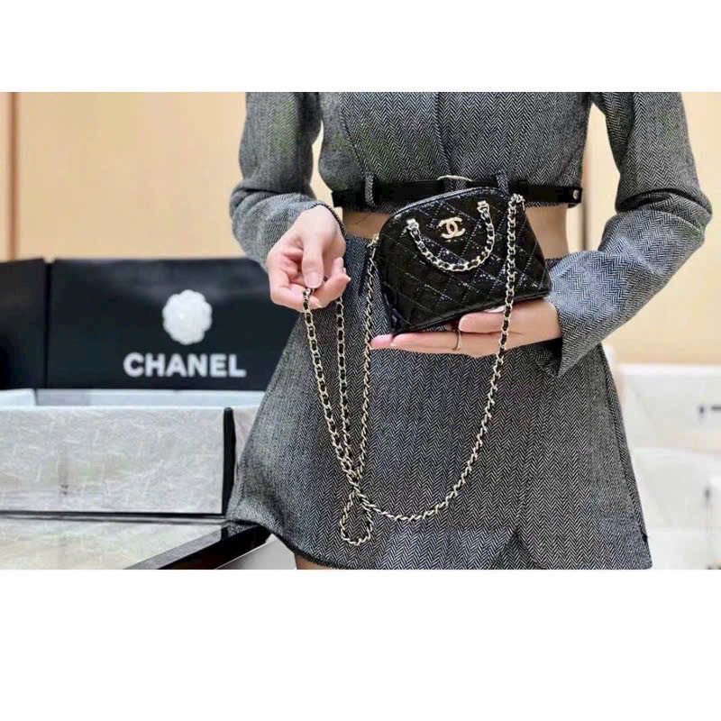 TÚI MINI ĐEO CHÉO DÁNG HẾN DA BÓNG QUAI KIỀNG CẦM TAY CÓ QUAI XÁCH VÀ DÂY ĐEO CHÉO - HÀNG ĐẸP LOẠI 1