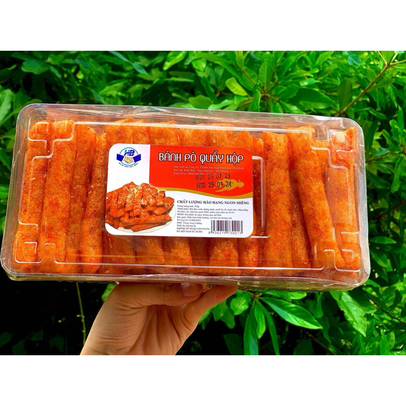 Bánh pò quẩy hộp to 320g - ăn vặt cổng trường siêu ngon