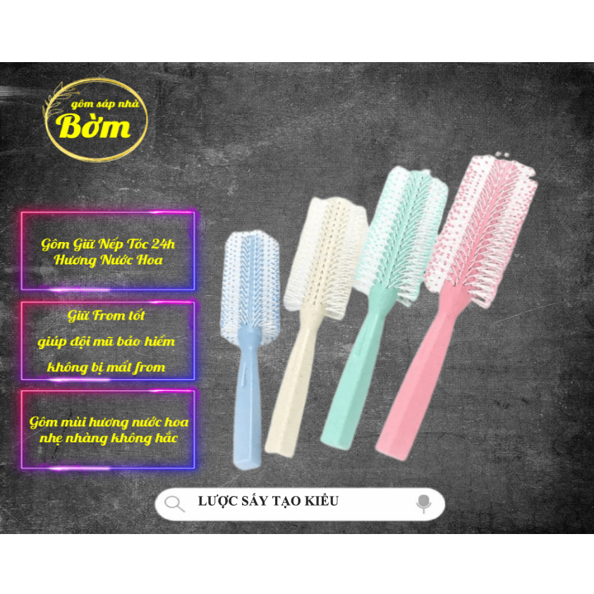 Lược tròn tạo phồng tóc đa dụng (trùm si)
