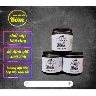 Sáp vuốt tóc clay wax 100g