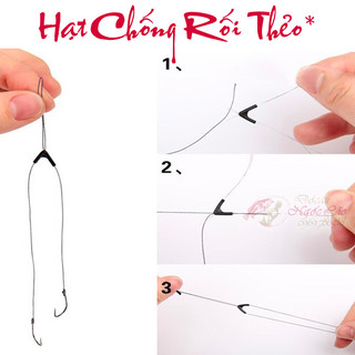 BỘ 3 5 10 Hạt chia tách đôi thẻo câu chống rối thẻo - Đặc biệt hữu dụng khi dùng thẻo dù hoặc dây câu cước mềm