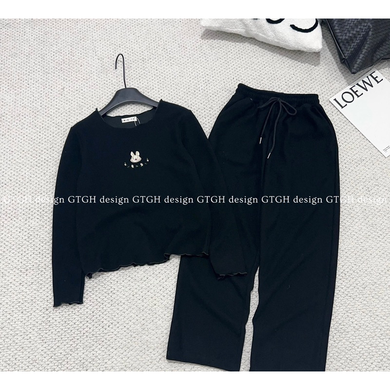 SET NỈ THÊU THỎ