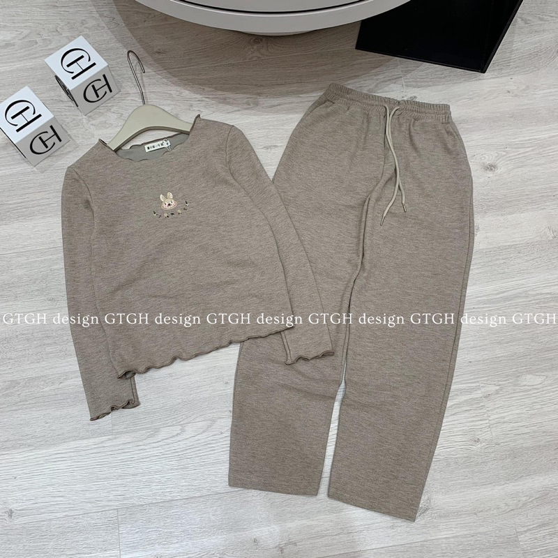 SET NỈ THÊU THỎ