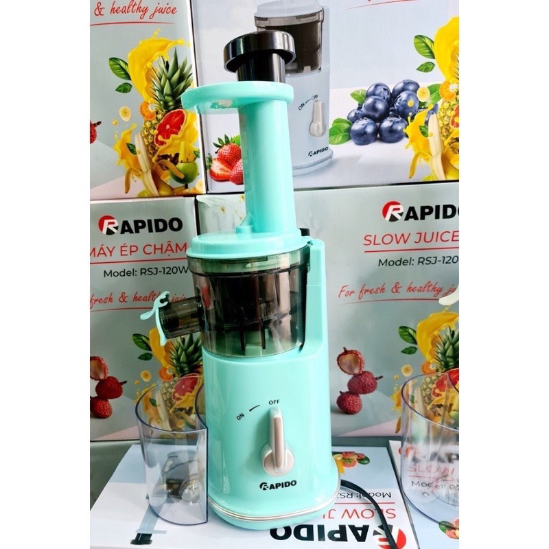 Máy ép chậm Mini Rapido RSJ120